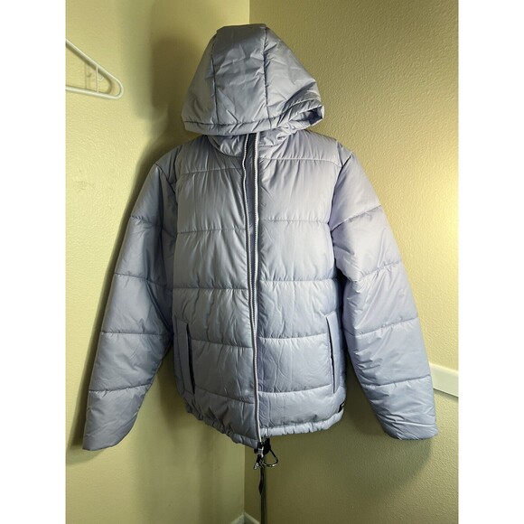 Vans Jacket Men's Sz M Norris MTE Hooded Puffer Languid Lavender Zip Up Coat New